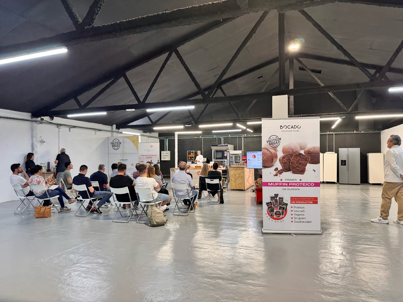 Sala completa durante la Master Class