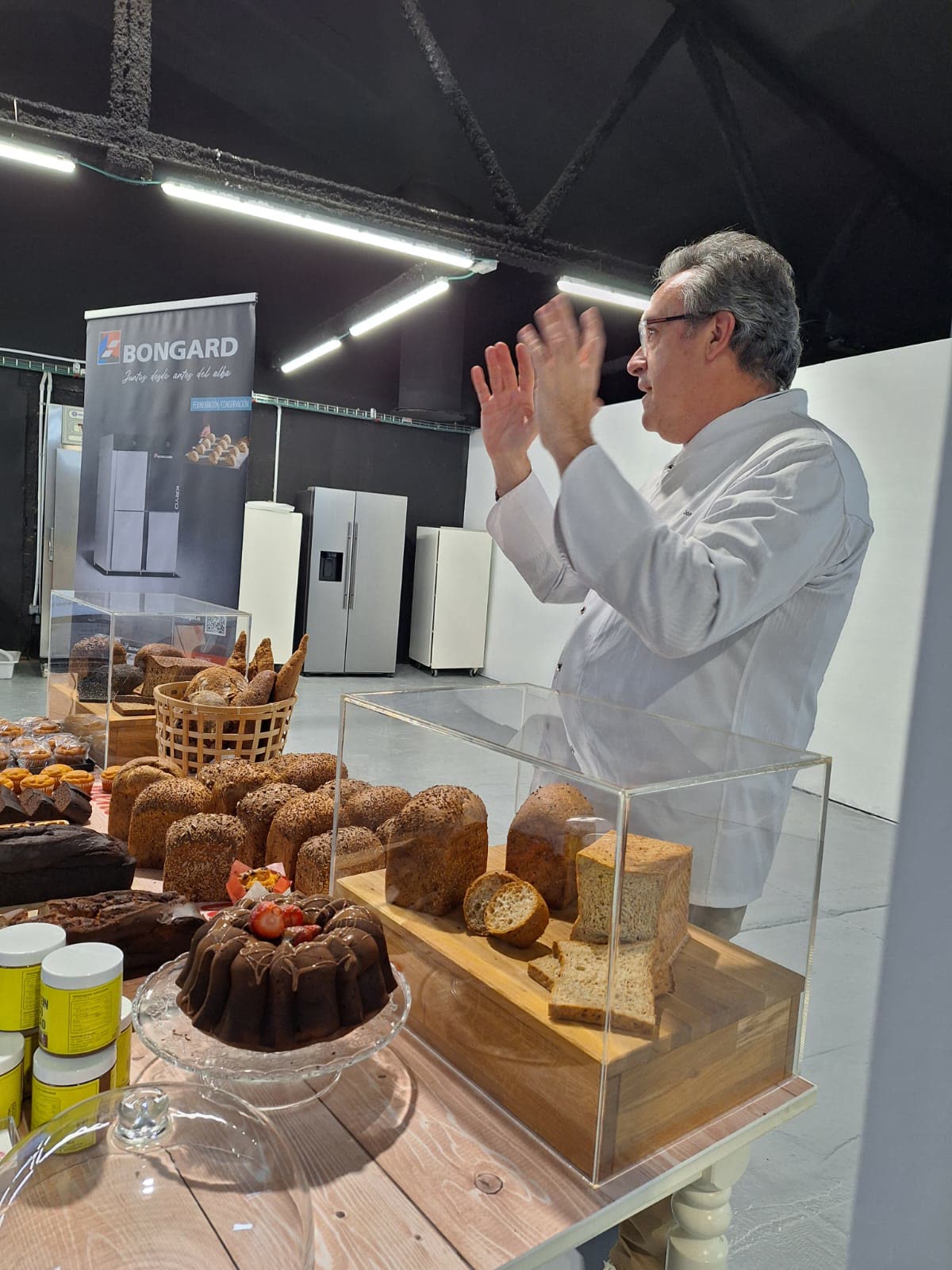 Rincón de catering del evento