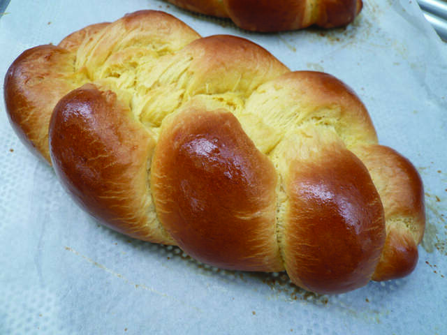 Brioche trenzado